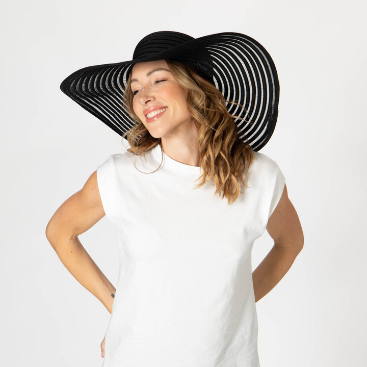 Bella - Wide Brim Floppy Sun Hat