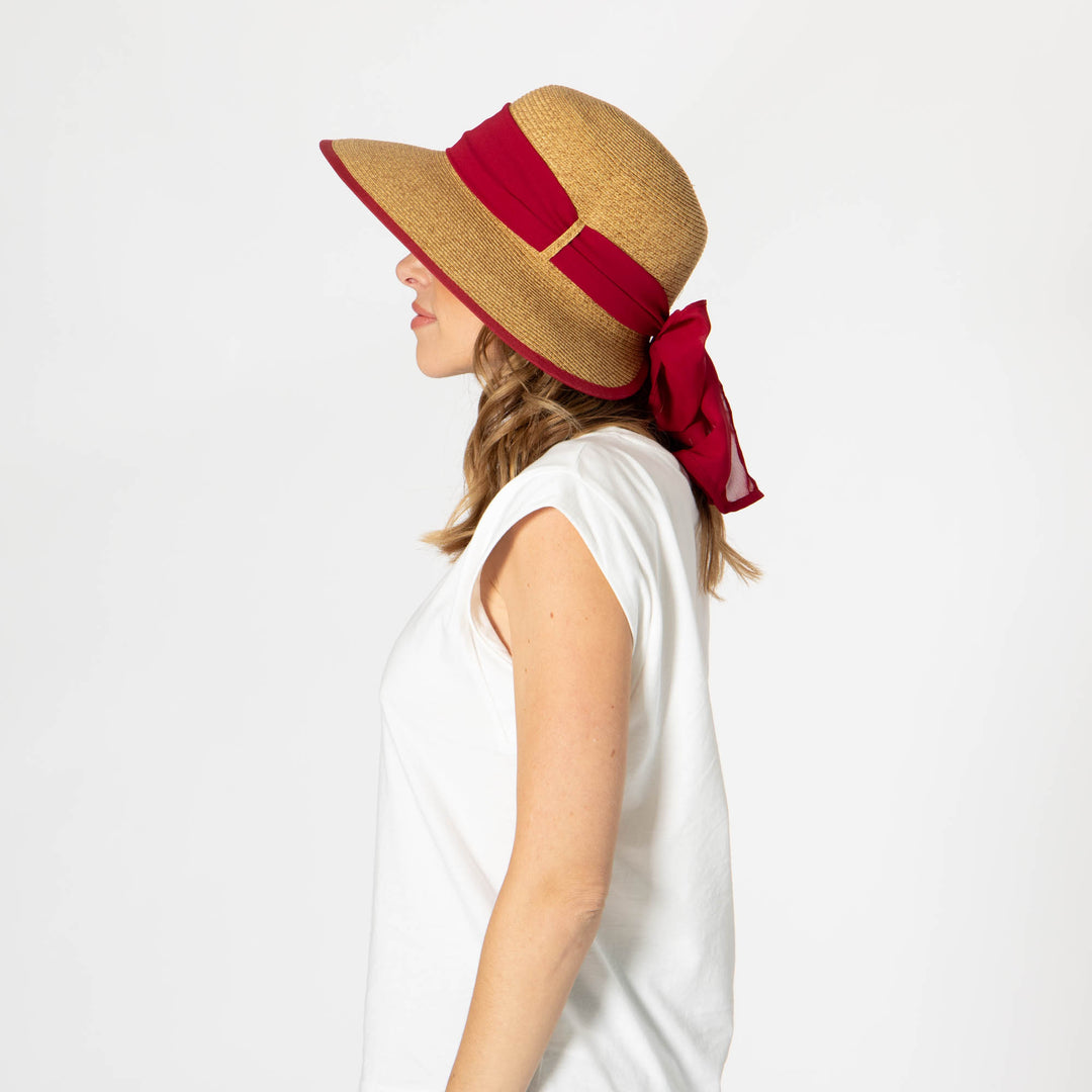 Brunch Date - Ultrabraid Face Saver With Chiffon Tie (UBM4480)