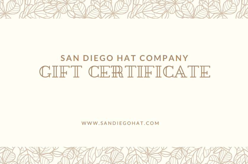 San Diego Hat Co. Gift cards