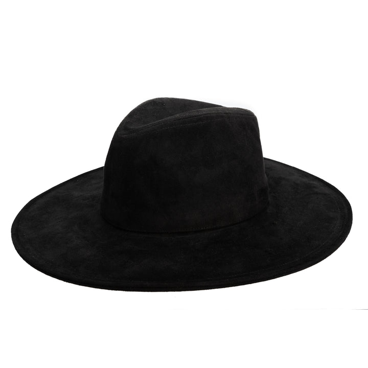 Pioneer - Cut &amp; Sew Faux Suede Fedora (CTH8280)