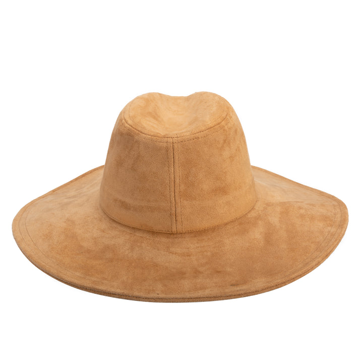 Pioneer - Cut &amp; Sew Faux Suede Fedora (CTH8280)