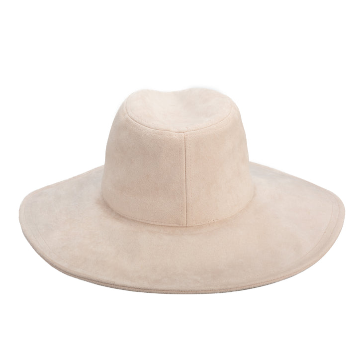 Pioneer - Cut &amp; Sew Faux Suede Fedora (CTH8280)