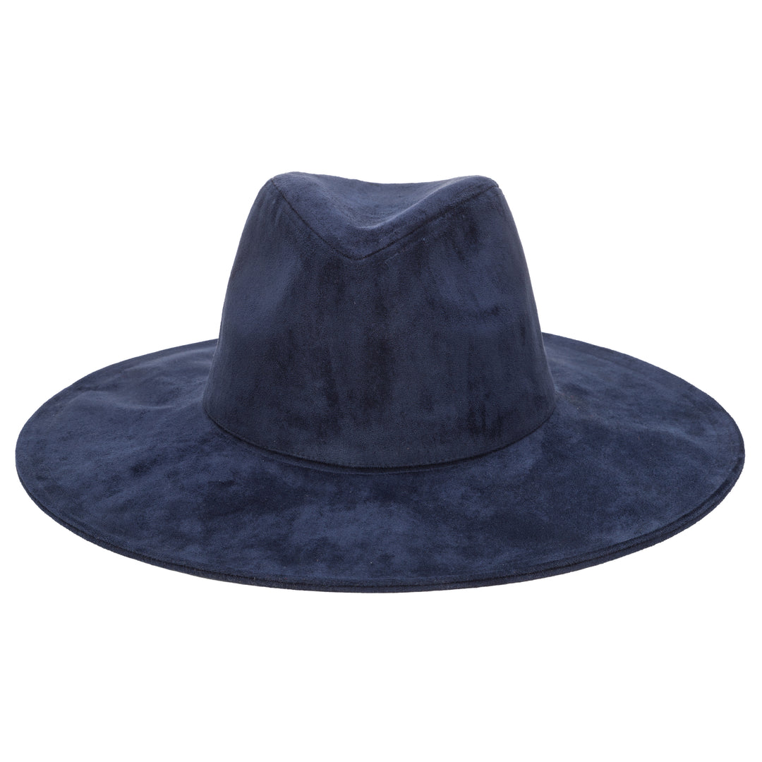 Pioneer - Cut &amp; Sew Faux Suede Fedora (CTH8280)