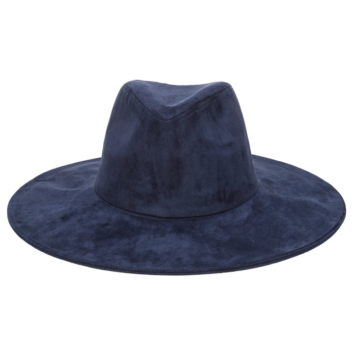 Pioneer - Cut &amp; Sew Faux Suede Fedora (CTH8280)