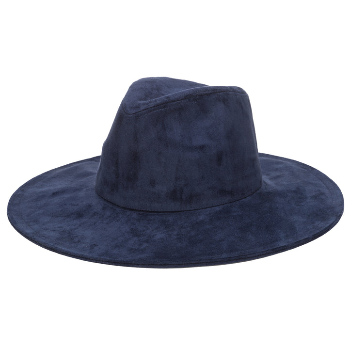 Pioneer - Cut &amp; Sew Faux Suede Fedora (CTH8280)