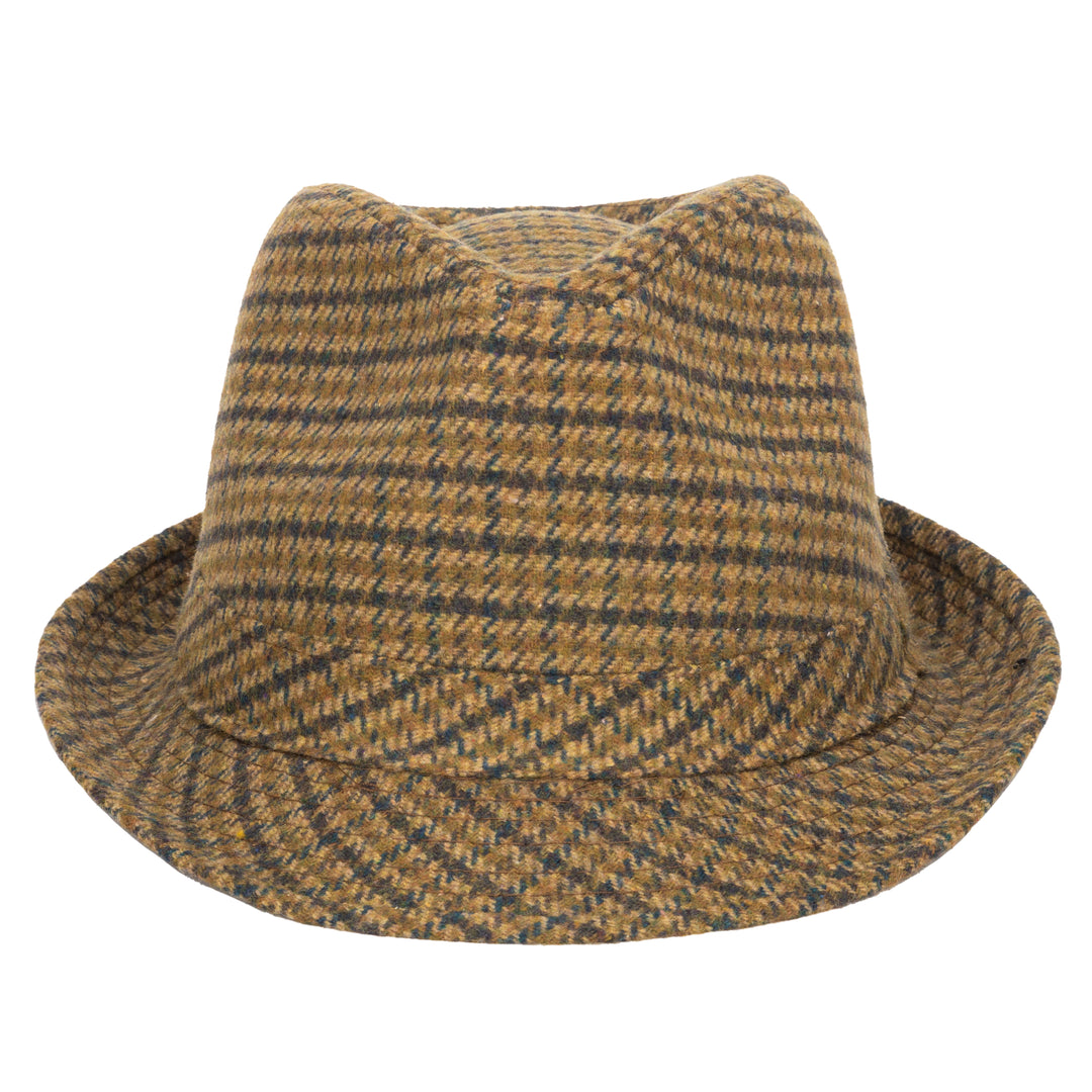 Houndstooth Plaid Fedora (CTH8304)
