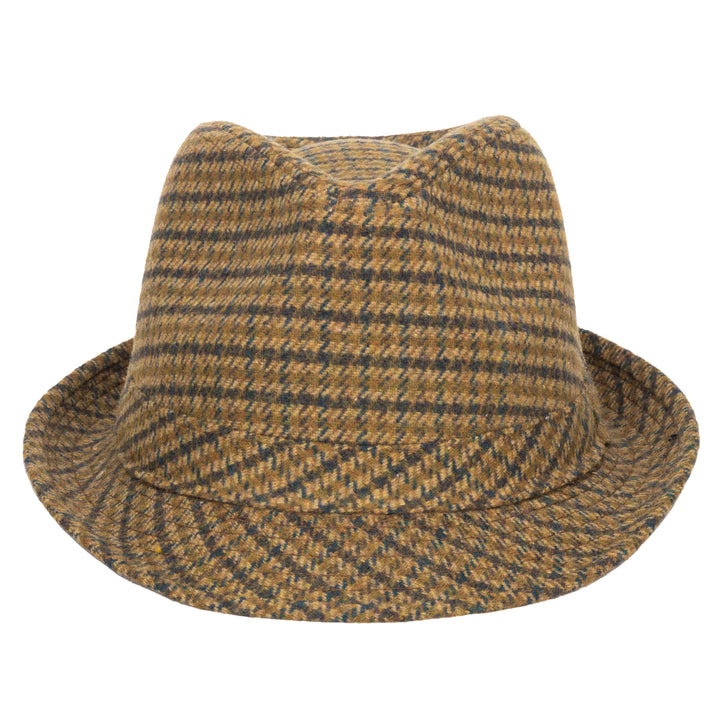 Houndstooth Plaid Fedora (CTH8304)