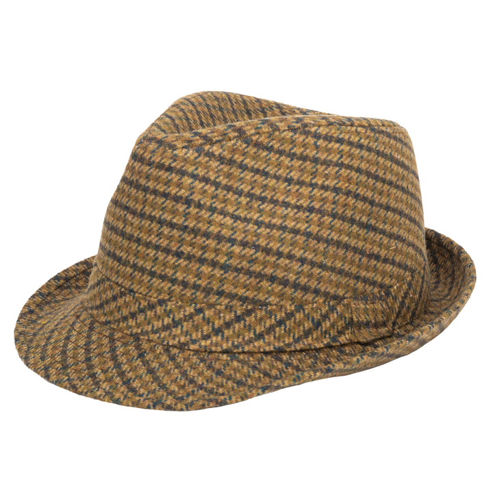 Houndstooth Plaid Fedora (CTH8304)
