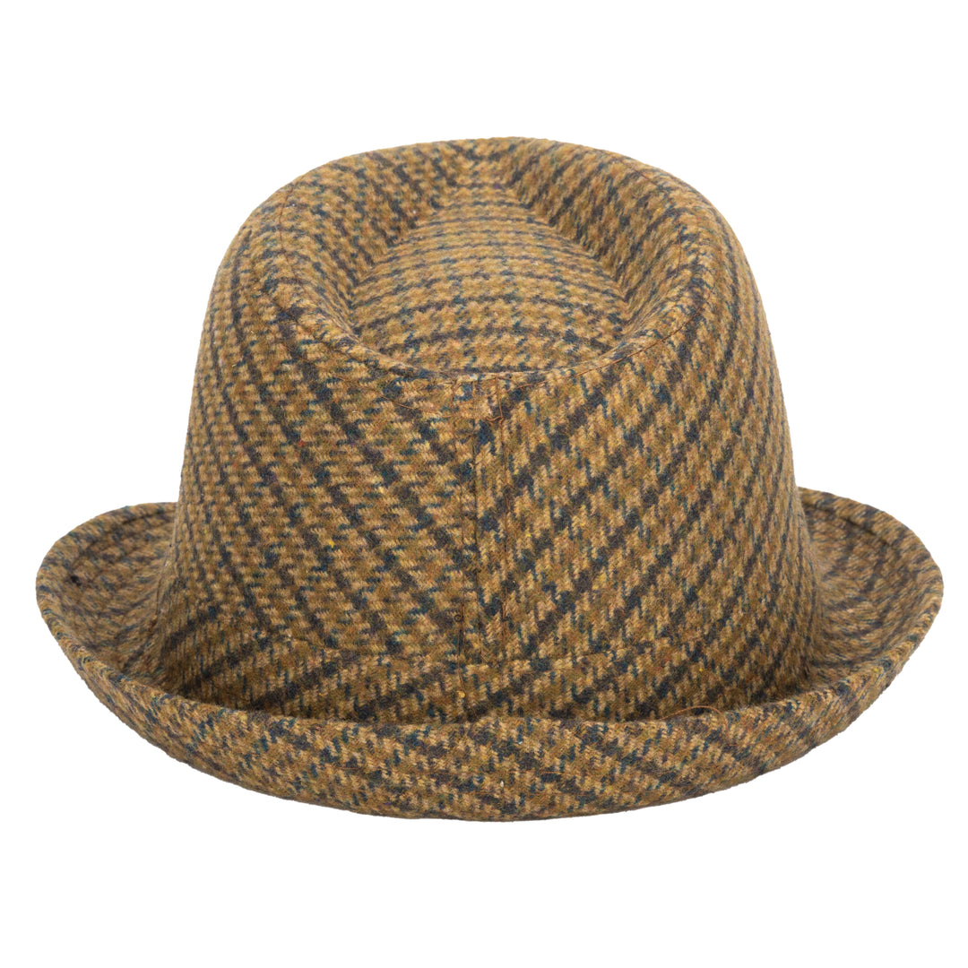 Houndstooth Plaid Fedora (CTH8304)