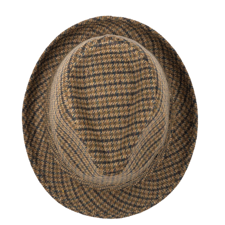 Houndstooth Plaid Fedora (CTH8304)