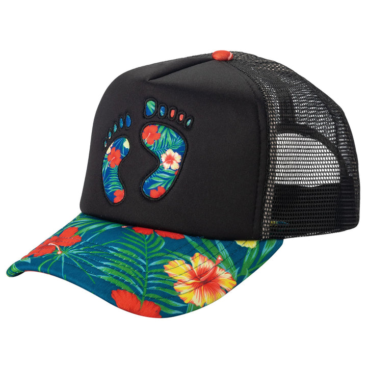 Hang Ten Sublimated Trucker Hat with Mesh Back - HTC1118
