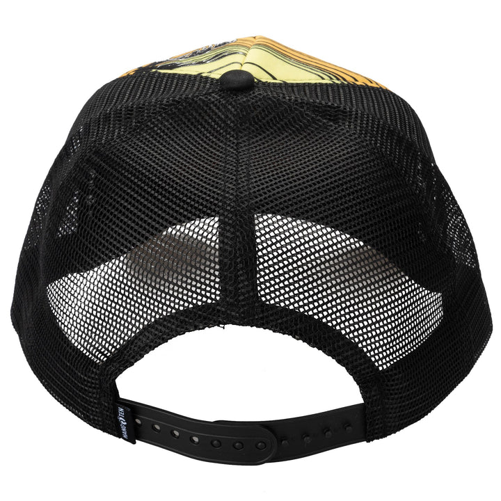 Hang Ten Sublimated Trucker Hat with Gel Print Logo and Mesh Back - HTH0207