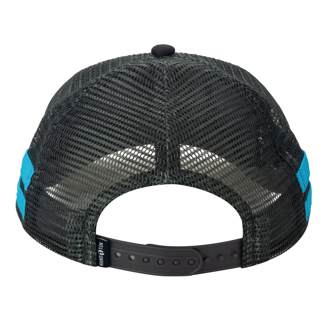 Hang Ten Kids Foam Front Screen Printed Trucker Hat - HTK3004