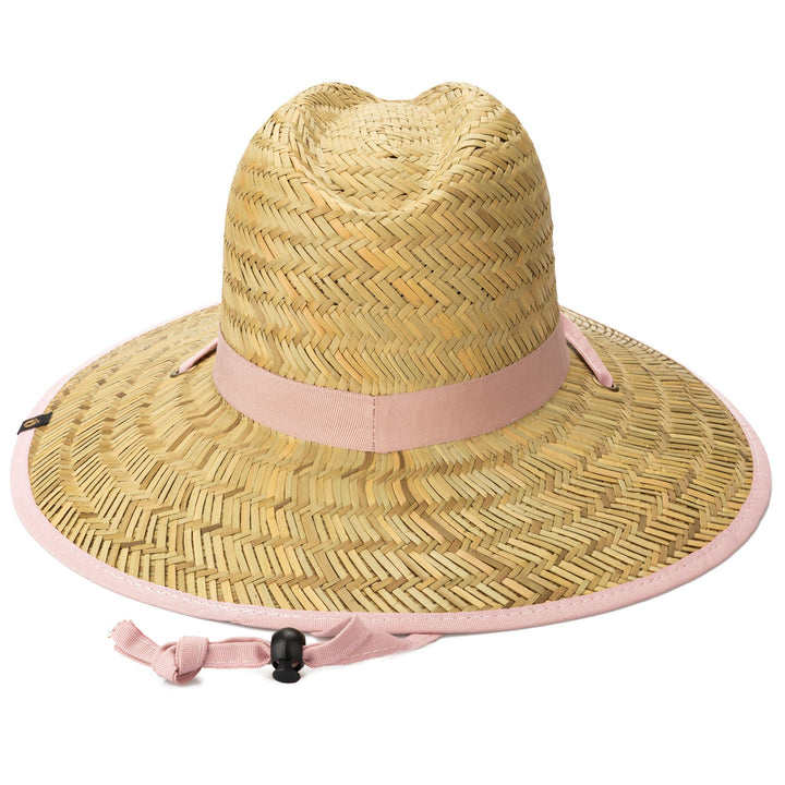 Hang Ten Lifeguard Hat with Pop Color Band and Binding Chin Cord - HTL1101