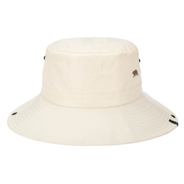Outdoor Boonie Hat with Neck Flap and Adjustable Chin Cord