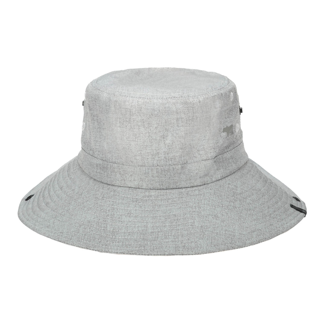 Outdoor Boonie Hat with Neck Flap and Adjustable Chin Cord