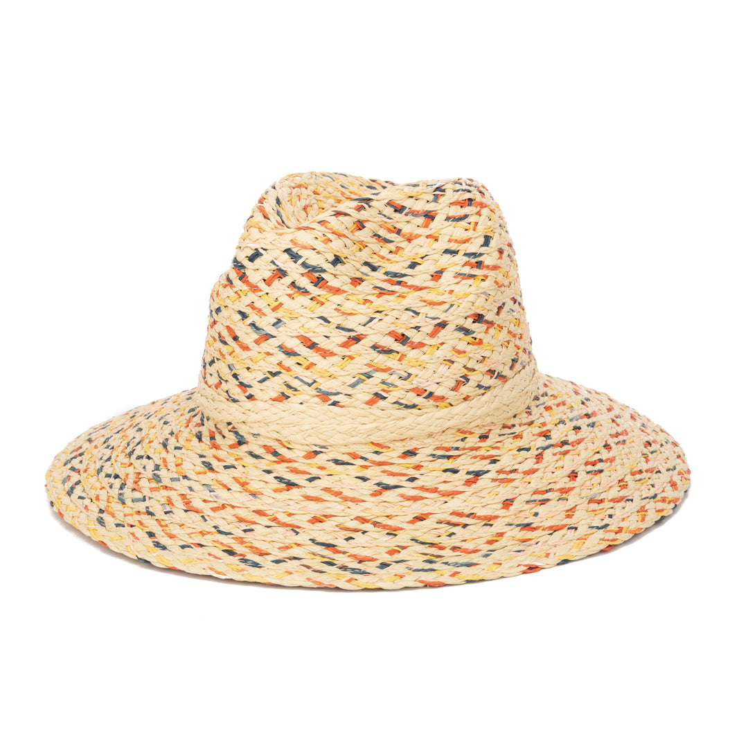 Cheers - Multi Color Woven Paperbraid Fedora