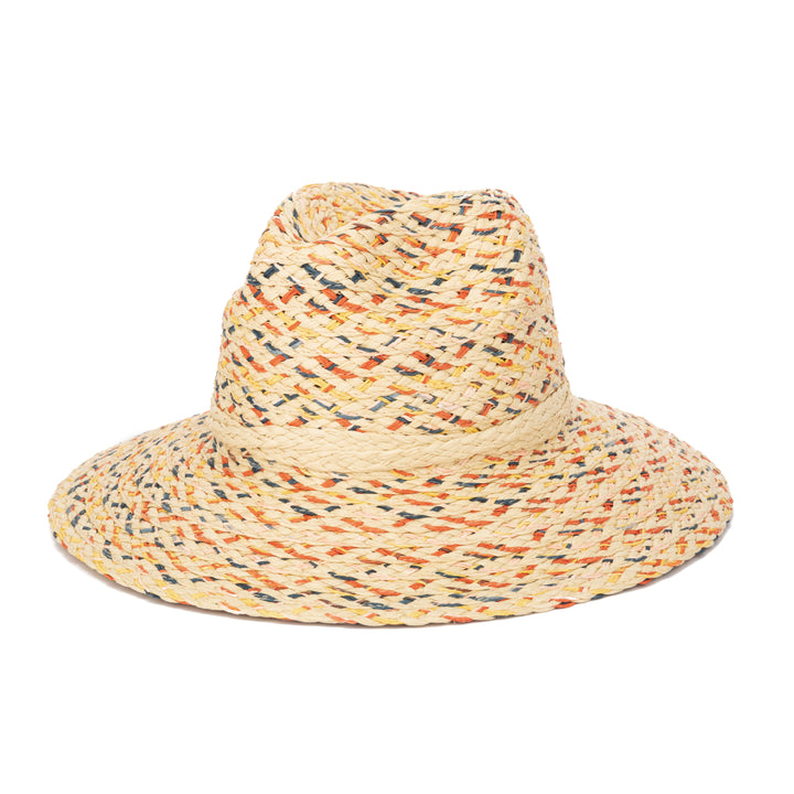 Cheers - Multi Color Woven Paperbraid Fedora