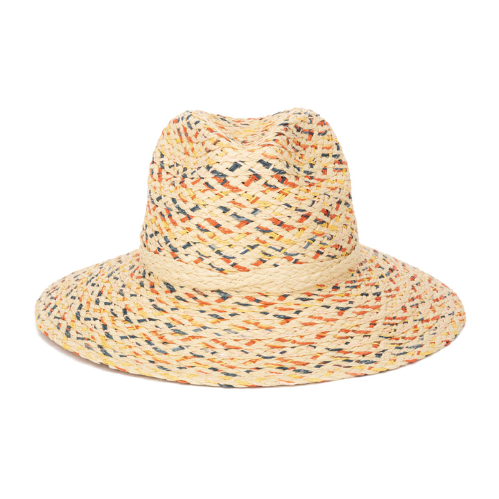 Cheers - Multi Color Woven Paperbraid Fedora