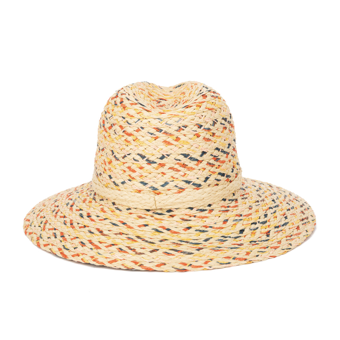 Cheers - Multi Color Woven Paperbraid Fedora