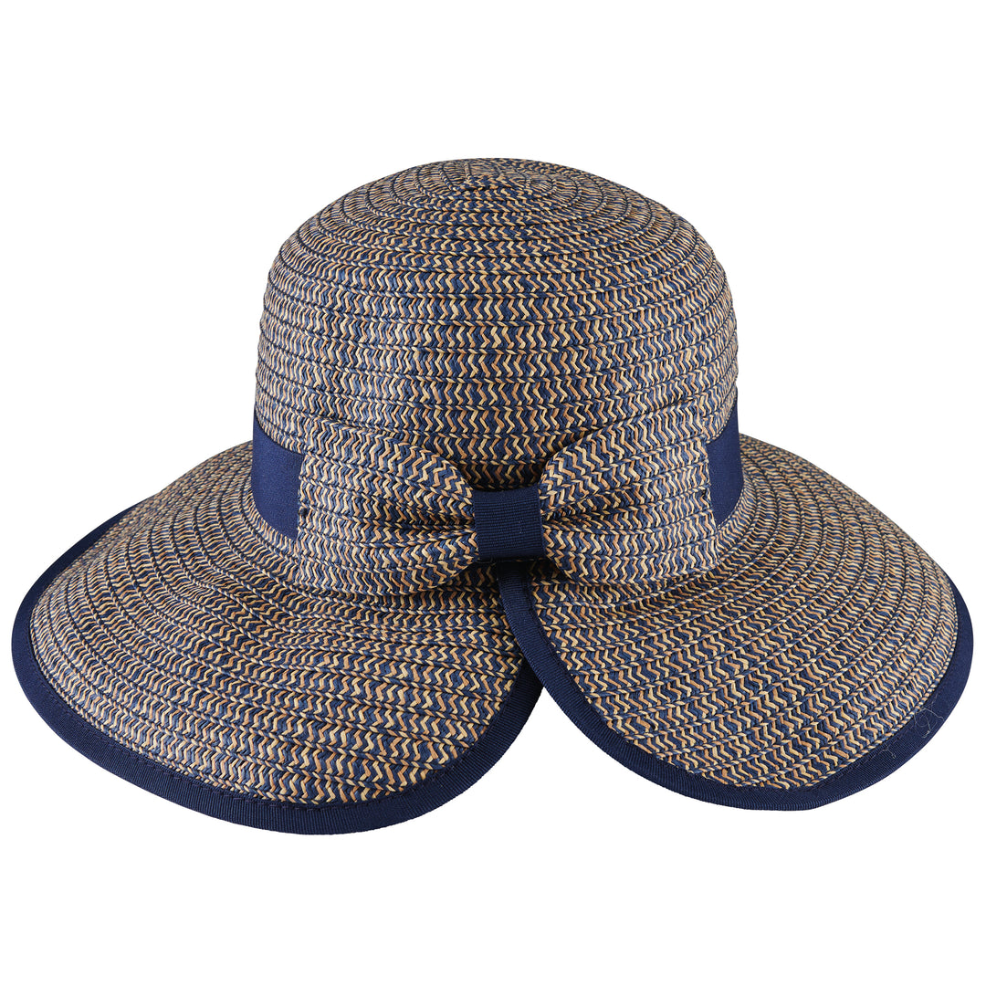 Feeling Pretty - Paperbraid Bow Back Sun Hat (PBM1026)