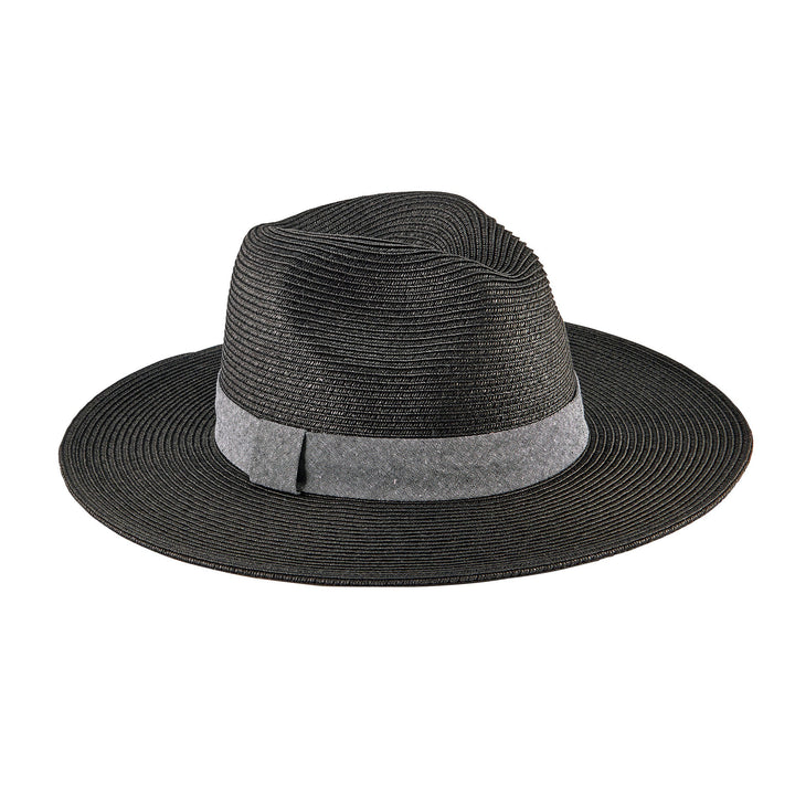 Out of Office -  Ultrabraid Fedora With Chambray Band (UBM4457)