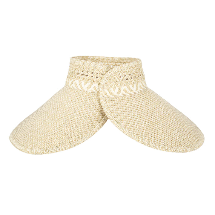 Everyday Full Coverage - Wide Brim Roll Up Visor
