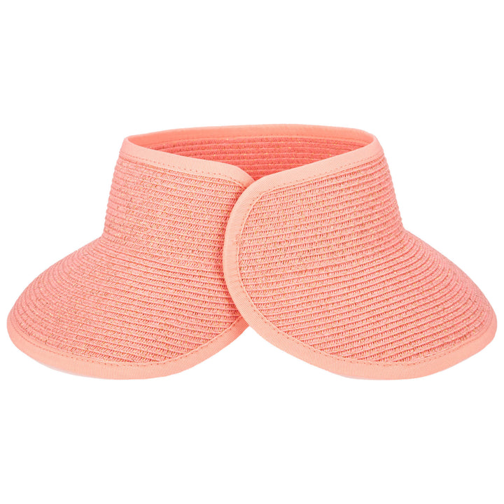 Shimmer - Ultrabraid Mini Roll Up Visor W/ Gold Lurex