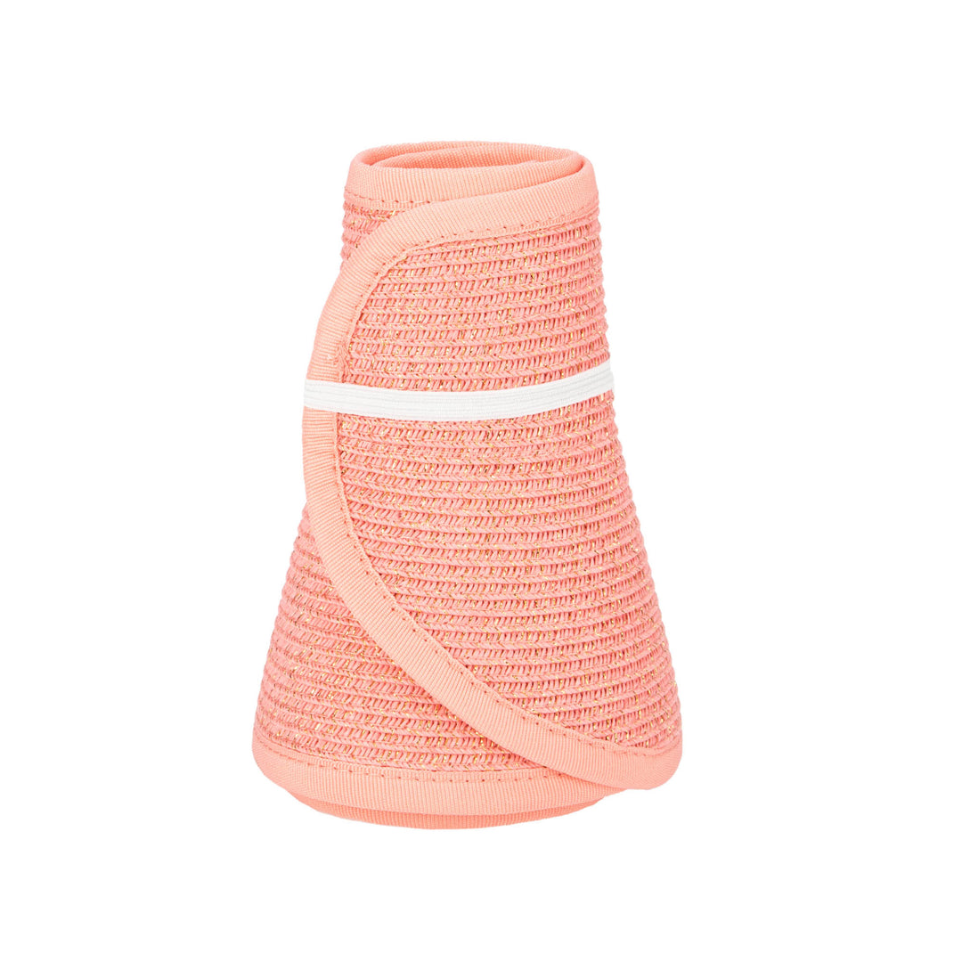 Shimmer - Ultrabraid Mini Roll Up Visor W/ Gold Lurex