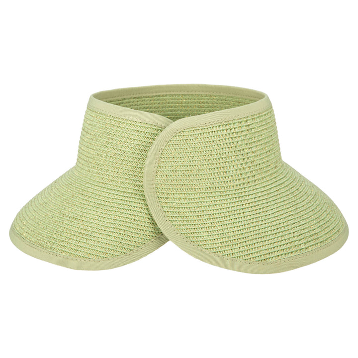 Shimmer - Ultrabraid Mini Roll Up Visor W/ Gold Lurex