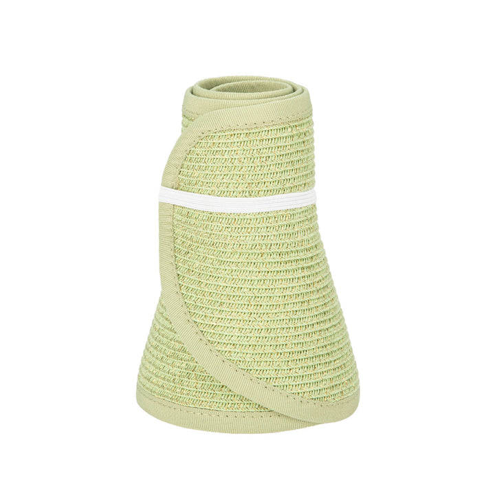 Shimmer - Ultrabraid Mini Roll Up Visor W/ Gold Lurex