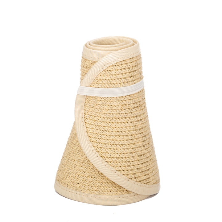 Shimmer - Ultrabraid Mini Roll Up Visor W/ Gold Lurex
