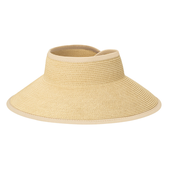 Shimmer - Ultrabraid Mini Roll Up Visor W/ Gold Lurex
