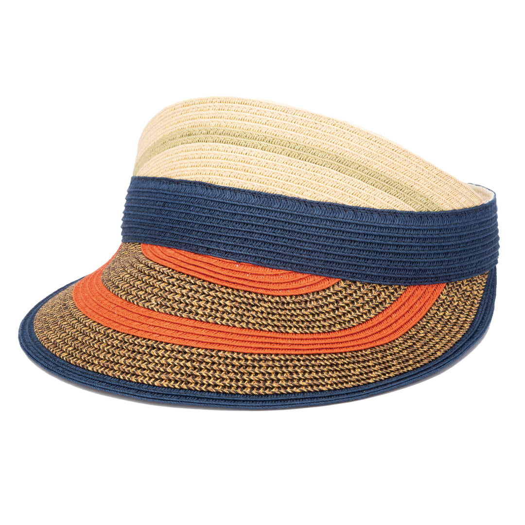 Bright Life Visor - Ultrabraid Striped Visor (UBV1131)