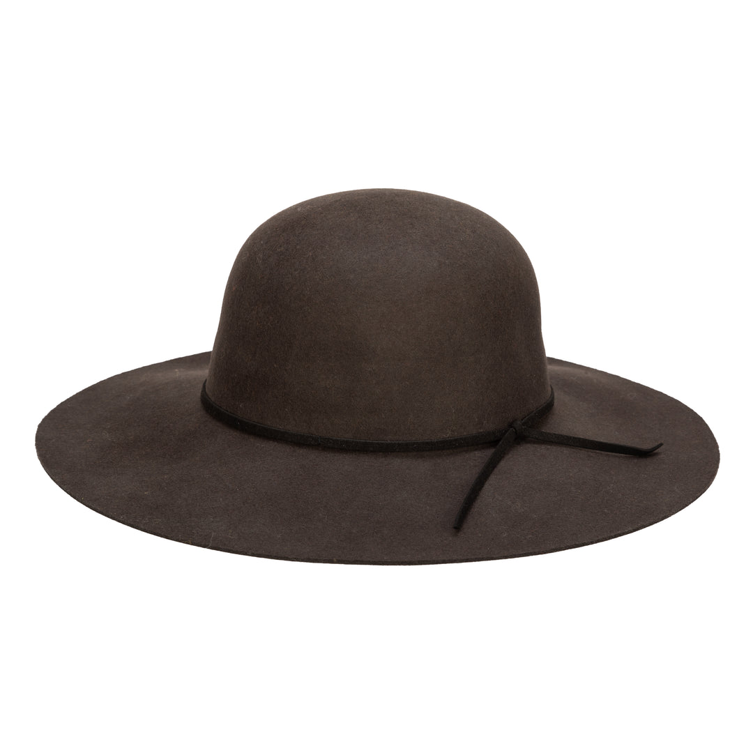 Womens Floppy With Round Crown And Faux Suede Band (WFH7950)