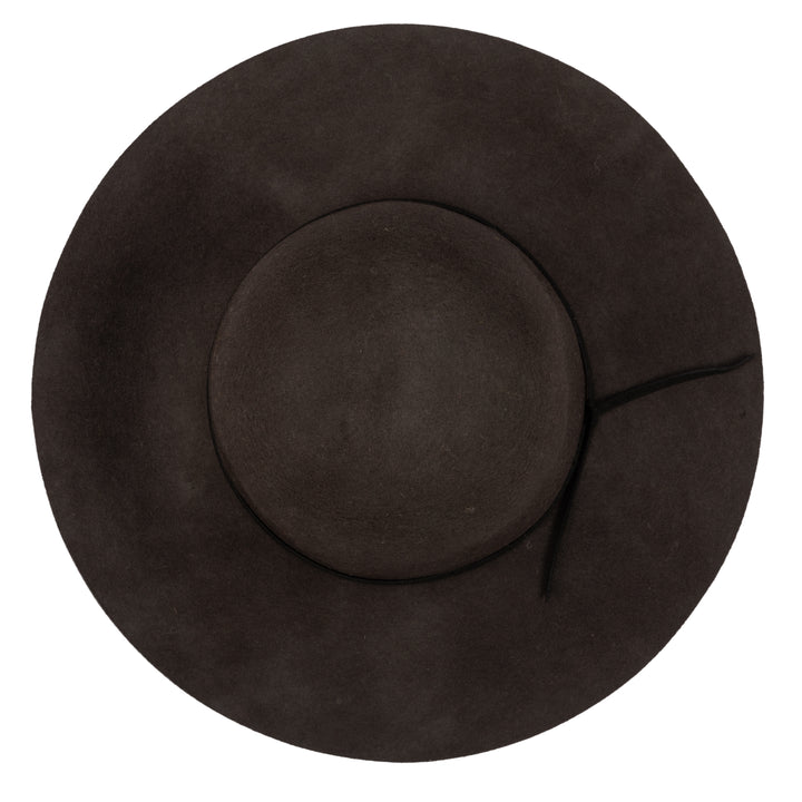 Womens Floppy With Round Crown And Faux Suede Band (WFH7950)