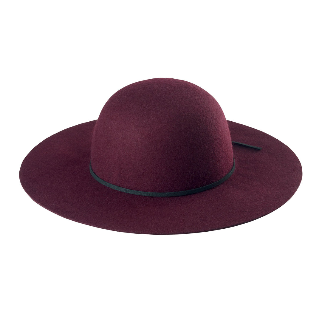 Womens Floppy With Round Crown And Faux Suede Band (WFH7950)