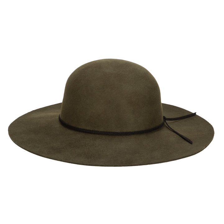 Womens Floppy With Round Crown And Faux Suede Band (WFH7950)