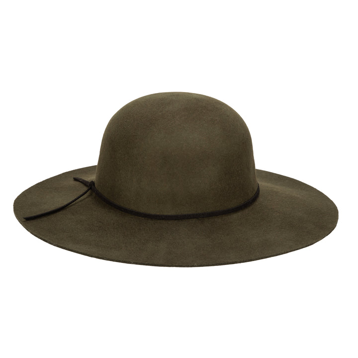 Womens Floppy With Round Crown And Faux Suede Band (WFH7950)