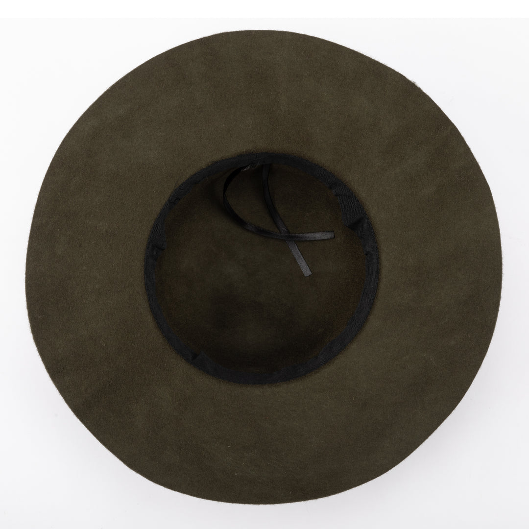 Womens Floppy With Round Crown And Faux Suede Band (WFH7950)