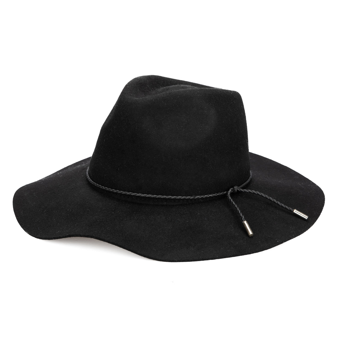 Anza - Packable Floppy Fedora W/ Faux Leather Band (WFH8047)