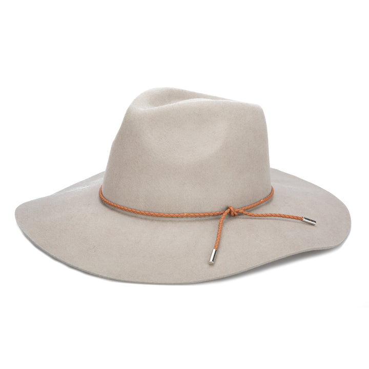 Anza - Packable Floppy Fedora W/ Faux Leather Band (WFH8047)