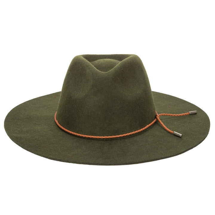 Anza - Packable Floppy Fedora W/ Faux Leather Band (WFH8047)