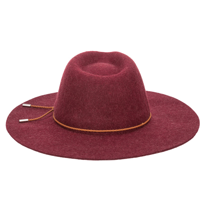 Anza - Packable Floppy Fedora W/ Faux Leather Band (WFH8047)