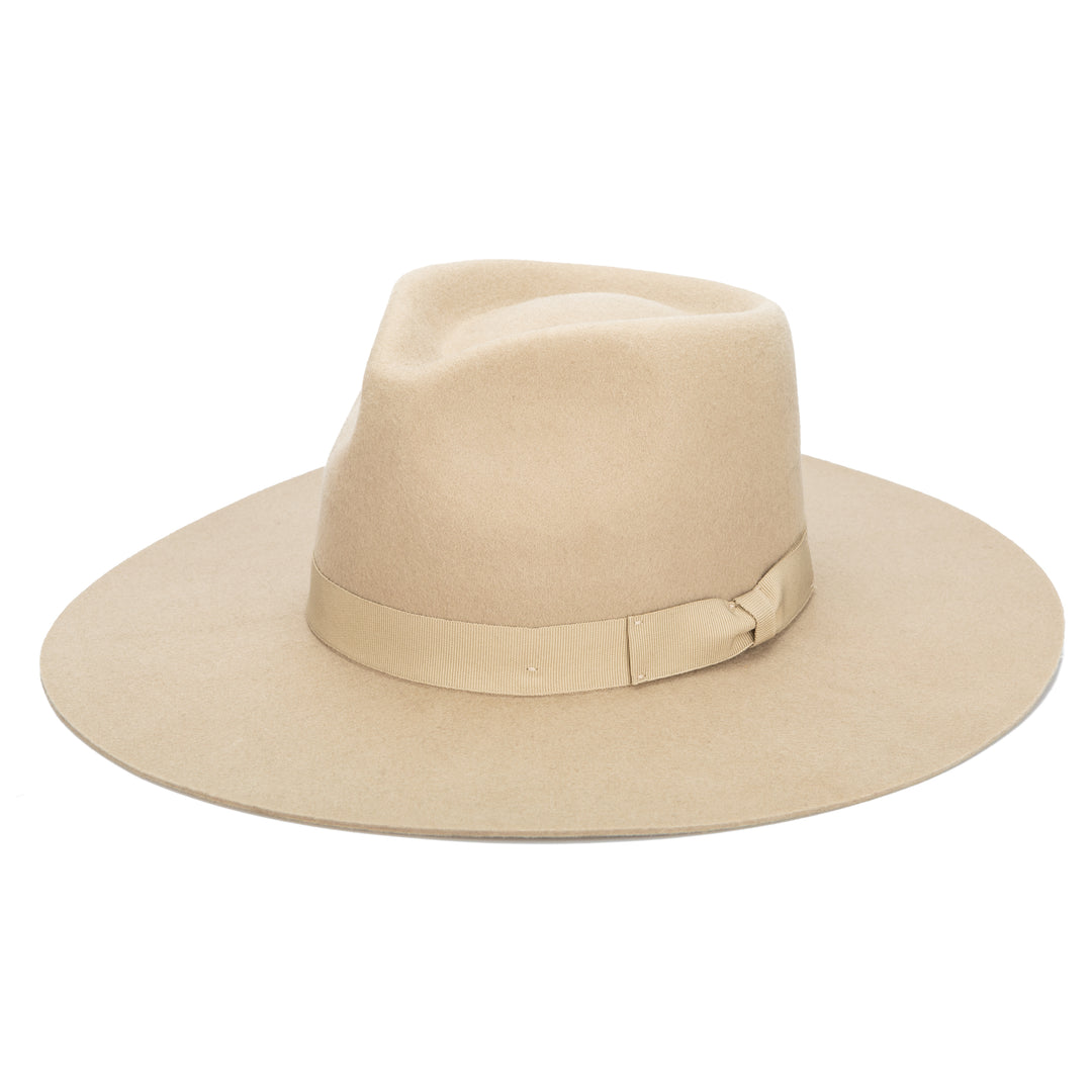 Julian - Felt Stiff Fedora W/ Grosgrain Band [WFH8111]