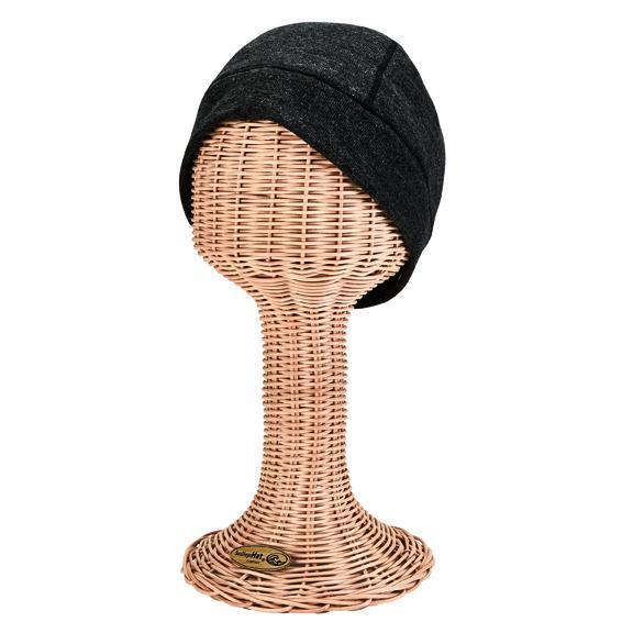 cut and sew, water resistant, heathered beanie with micro fleece lining