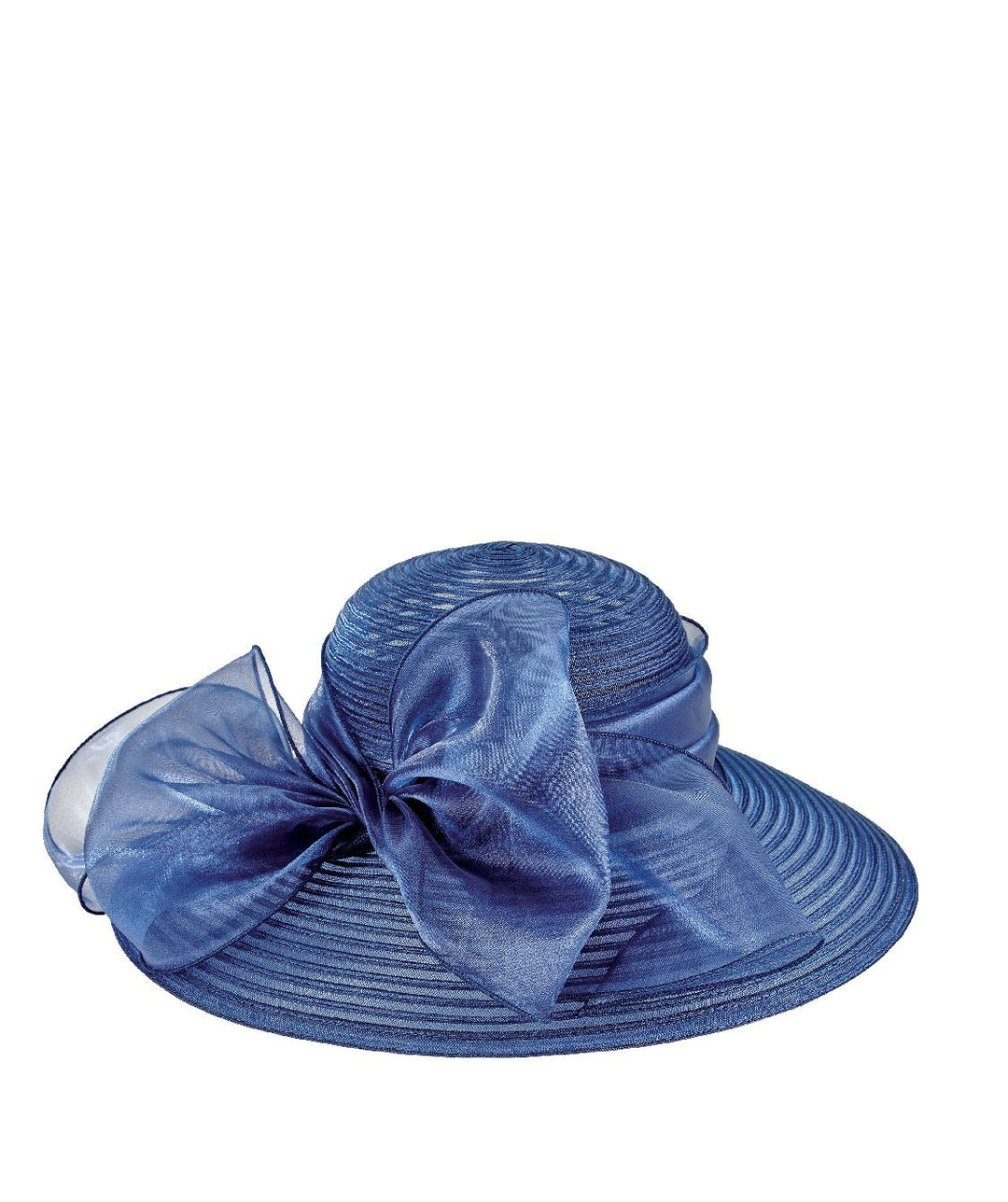 DRESS - Womens Poly Dress Hat W/ Oversized Bow