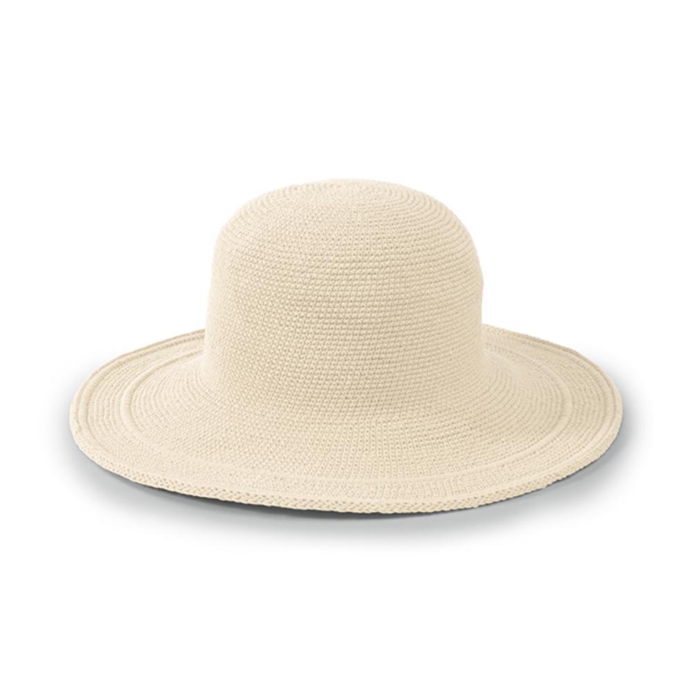 Hats - San Diego Hat Company's Original Women's Cotton Crochet Large Brim Hat