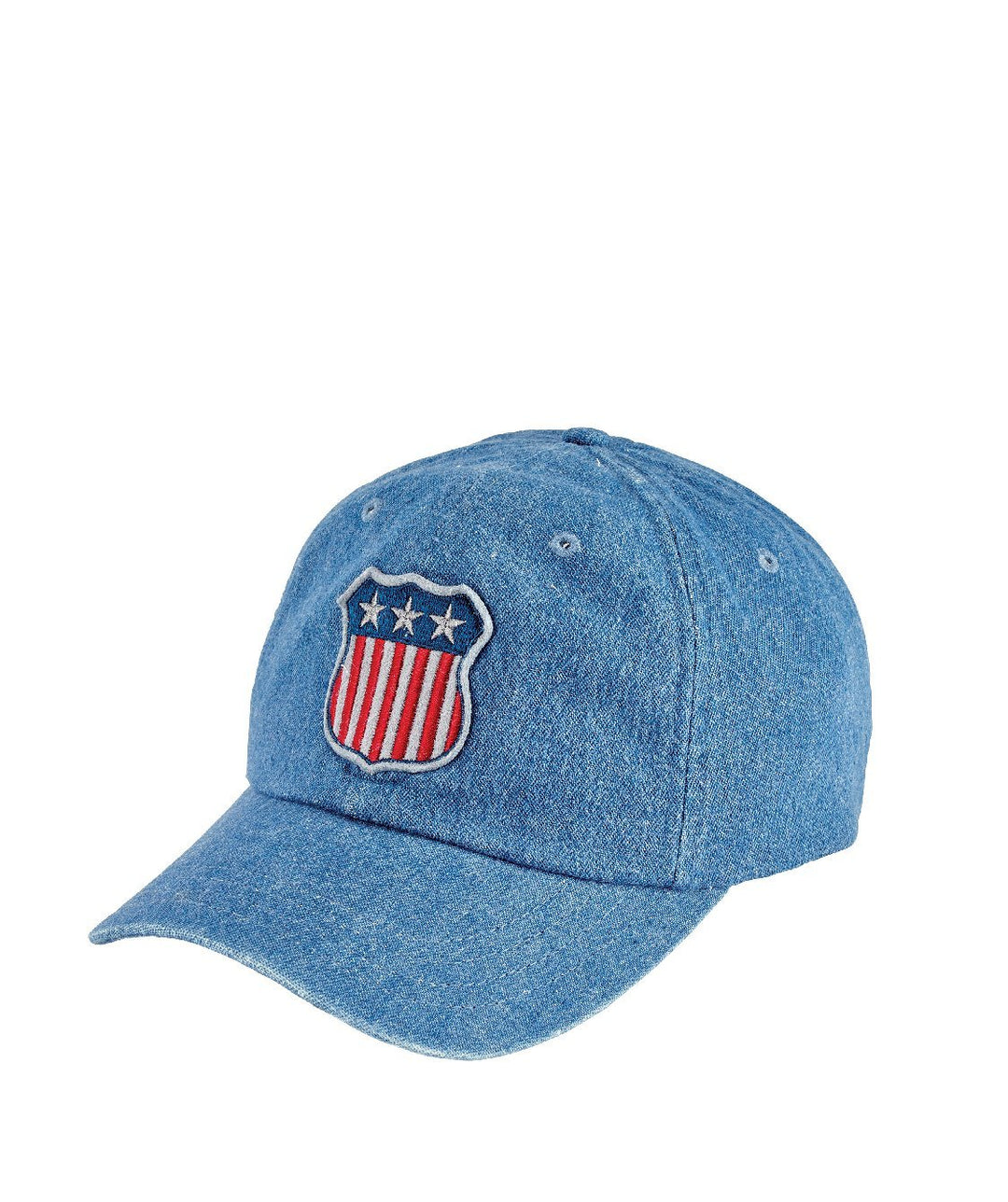 Hats - Unisex Unstructured, Curved Brim Cap W/ Patch