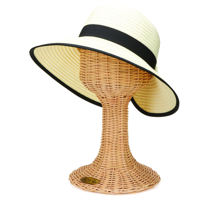 Feeling Pretty - Paperbraid Bow Back Sun Hat (PBM1026)